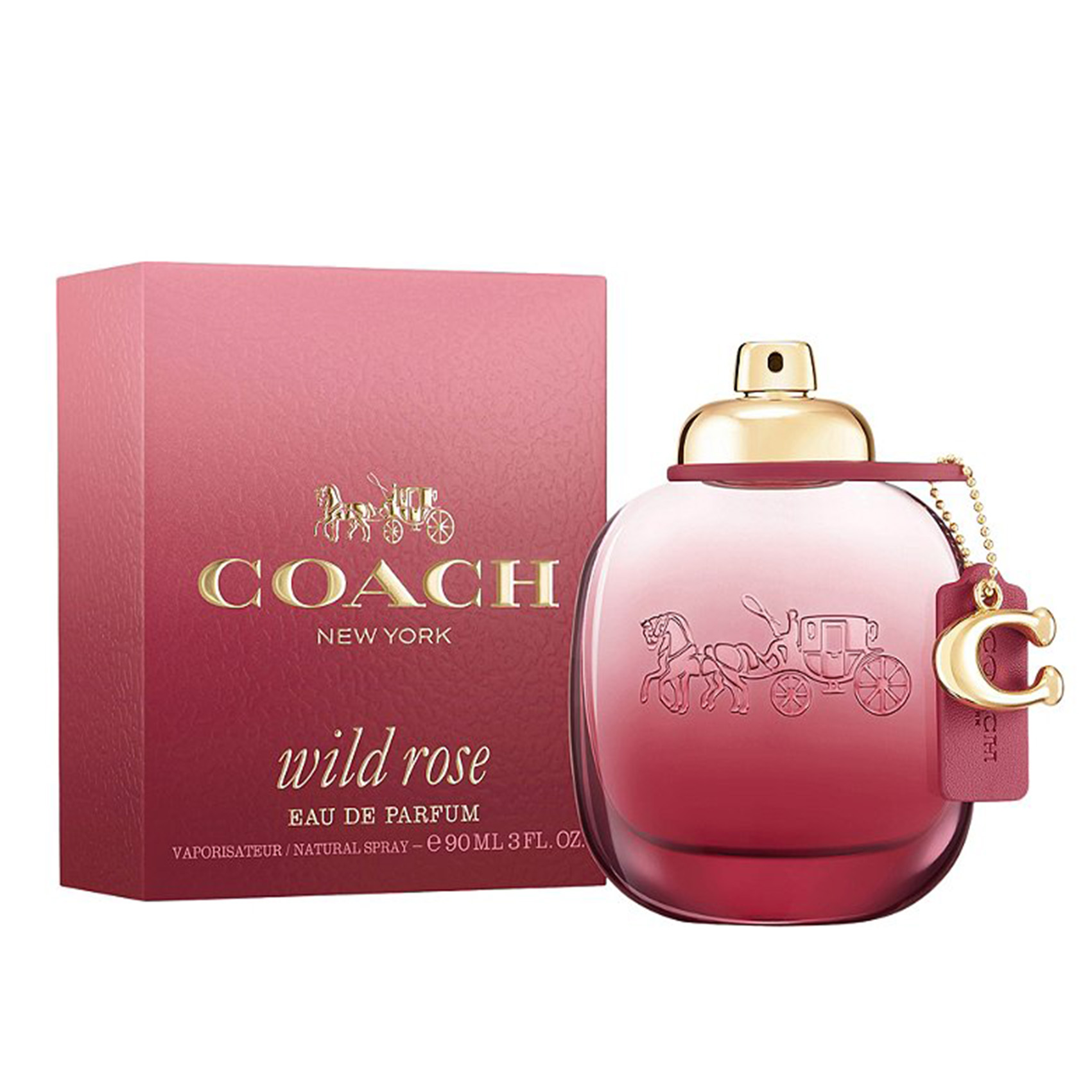 Fragrancefind | Coach Wild Rose EDP Spray 90ml