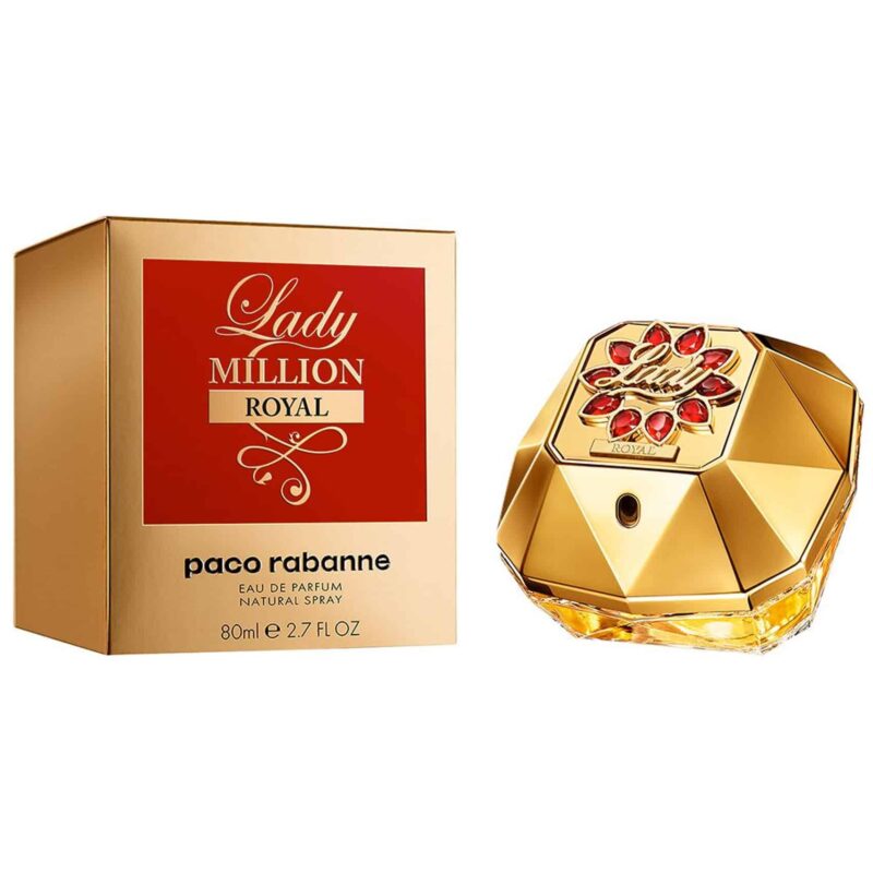 Fragrancefind | Paco Rabanne Lady Million Royal Eau de Parfum 80ml spray