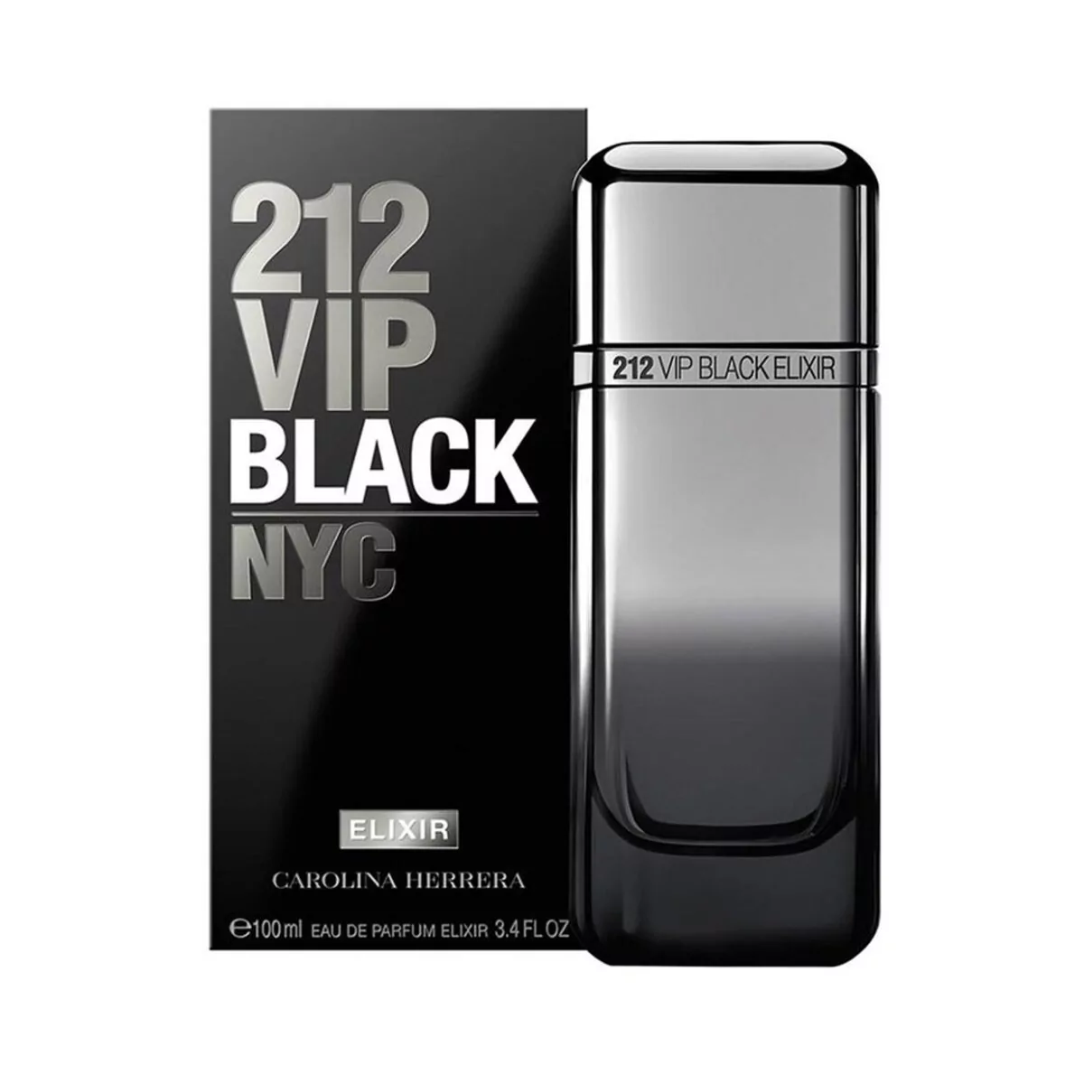 Fragrancefind | Carolina Herrera 212 VIP Black Elixir 100ml