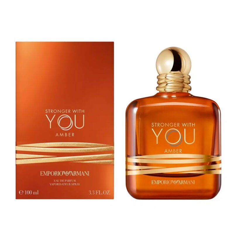 Armani Stronger With You Amber EDP 100ml Spray - Image 2